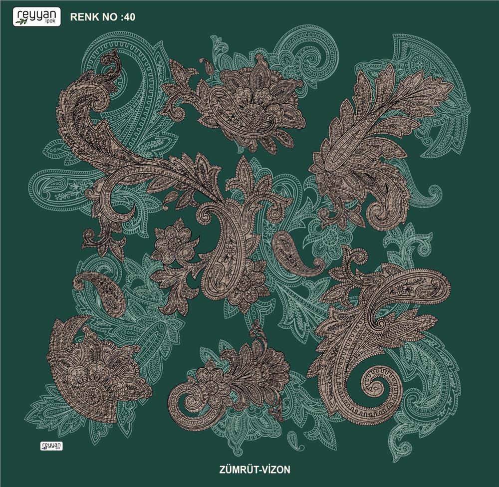 Reyyan İpek Yazma RY357-15