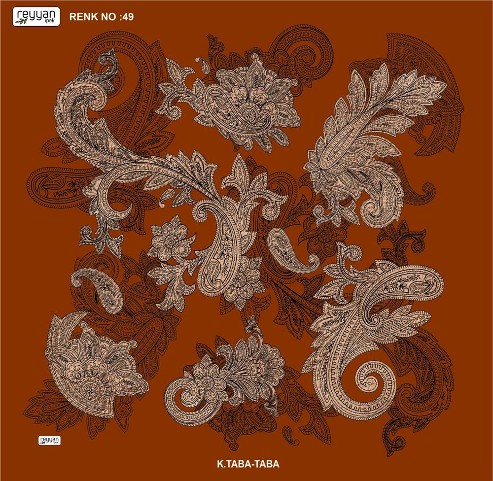 Reyyan İpek Yazma RY357-18