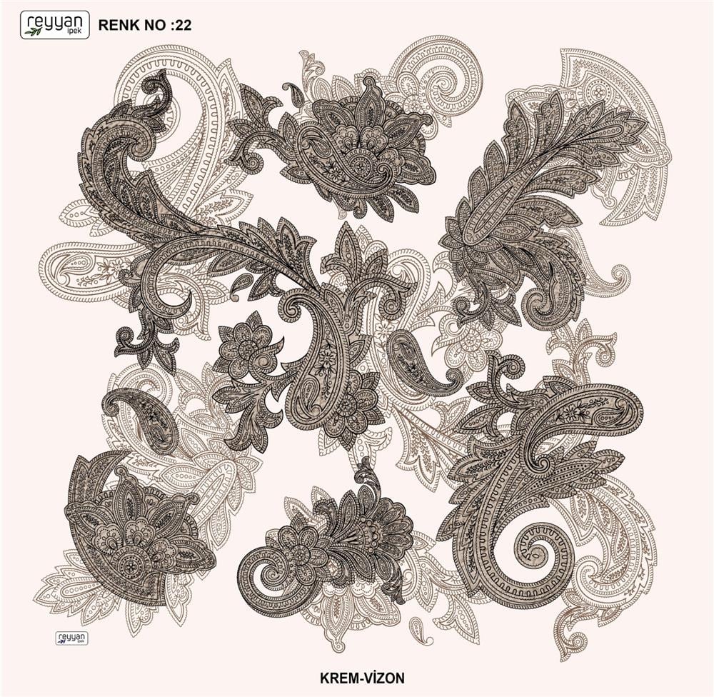 Reyyan İpek Yazma RY357-27