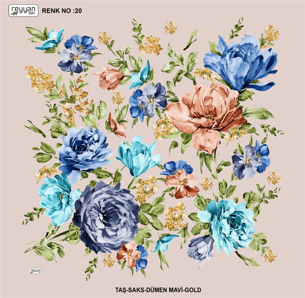 Reyyan İpek Yazma RY363-05