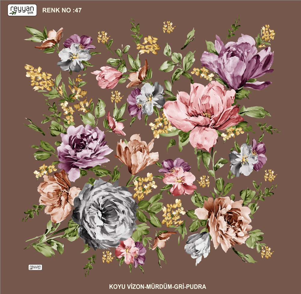 Reyyan İpek Yazma RY363-21