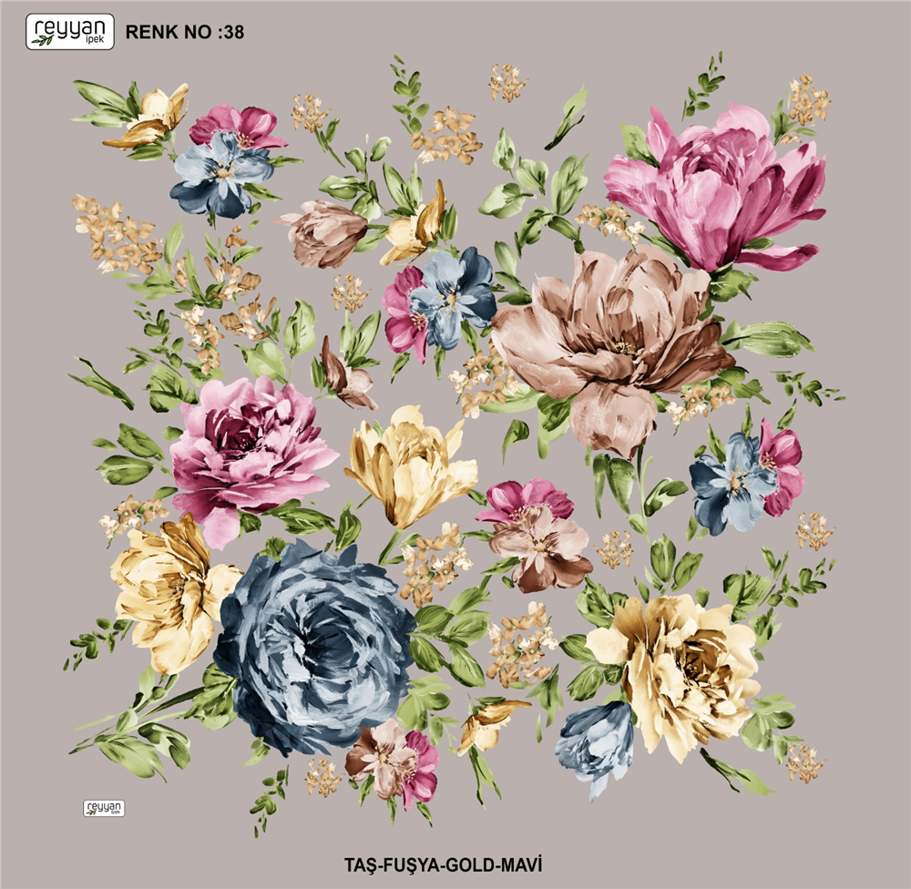 Reyyan İpek Yazma RY363-26