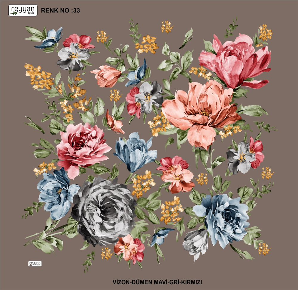 Reyyan İpek Yazma RY363-35