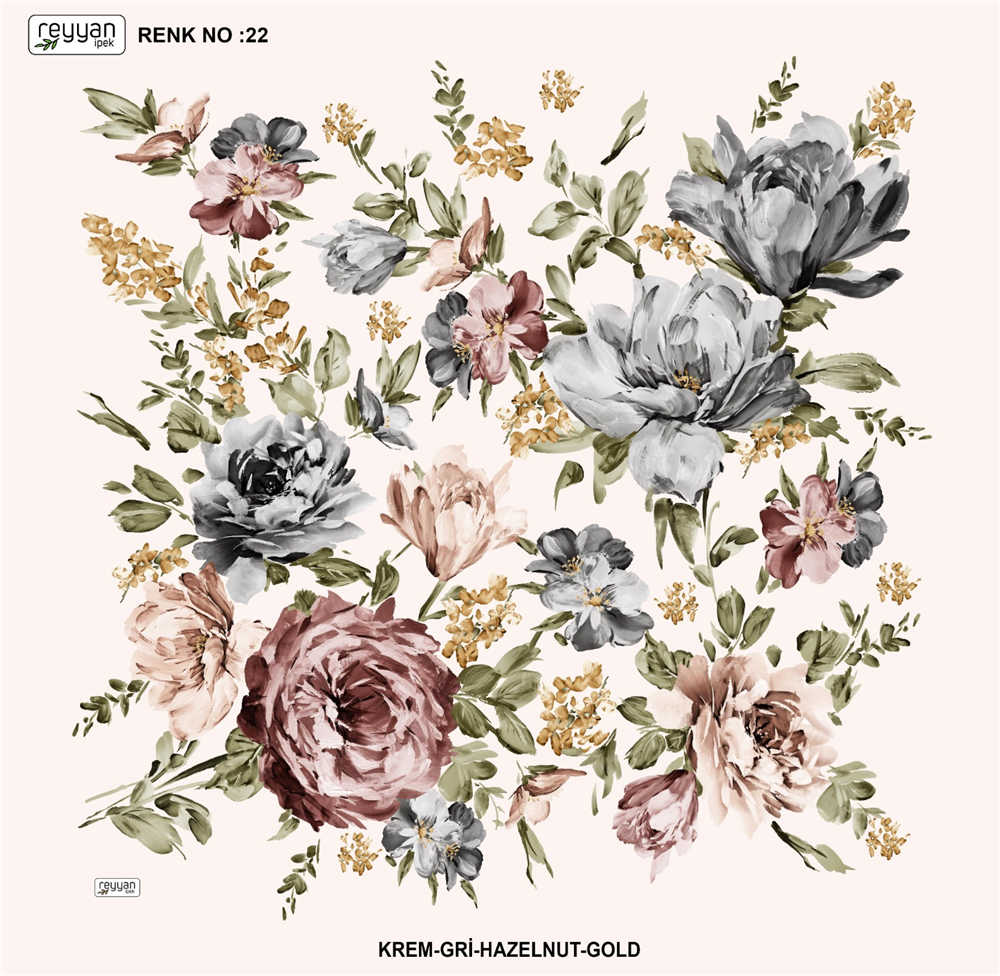 Reyyan İpek Yazma RY363-38