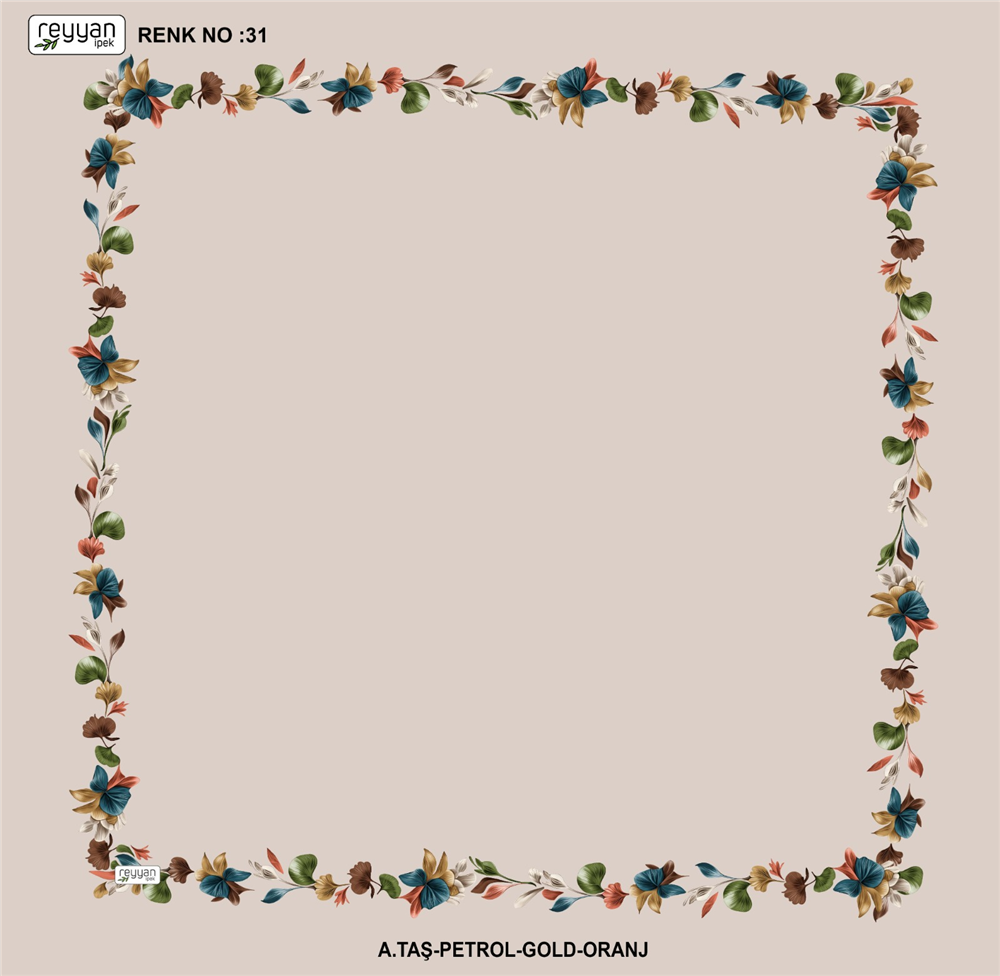 Reyyan İpek Yazma RY364-14