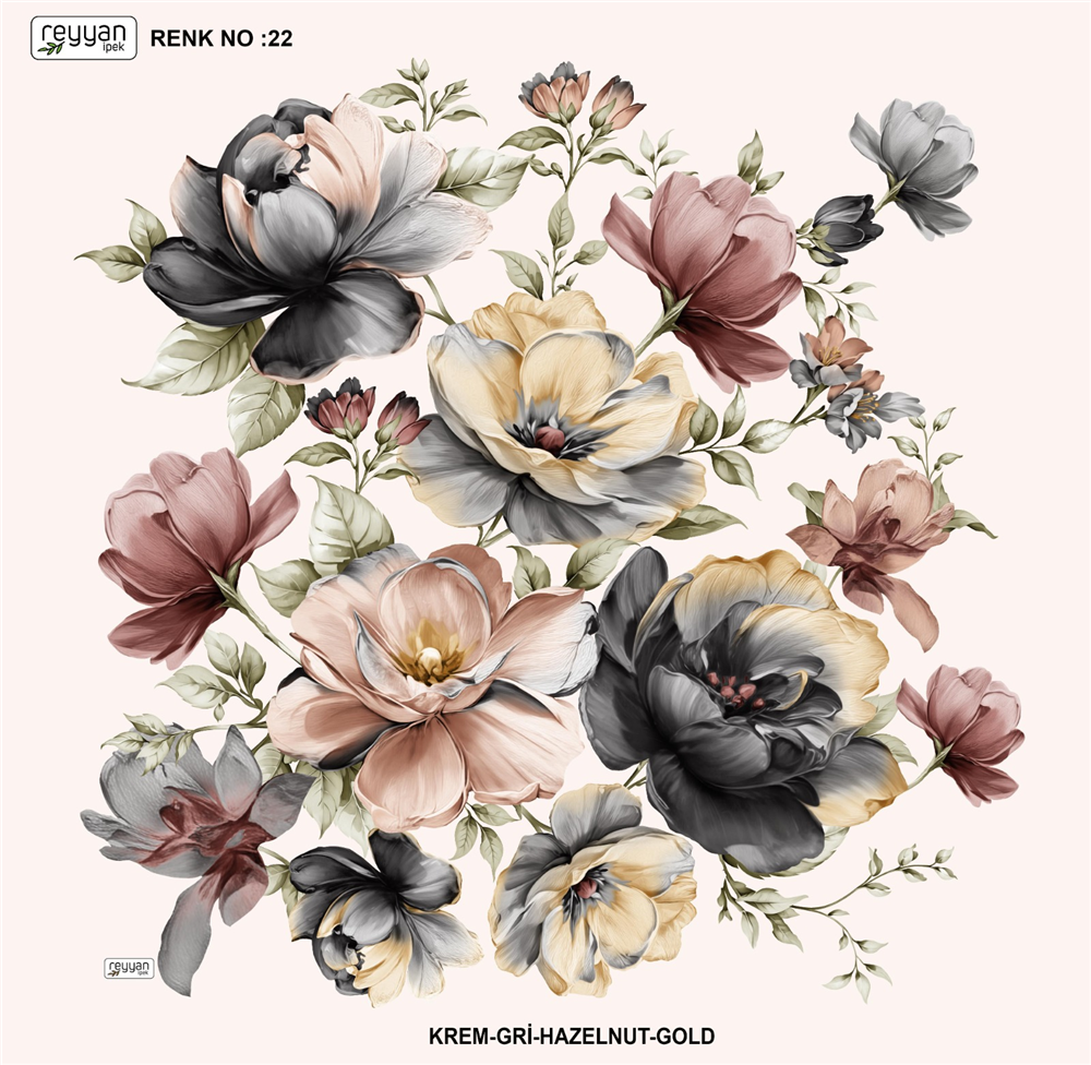 Reyyan İpek Yazma RY365-03