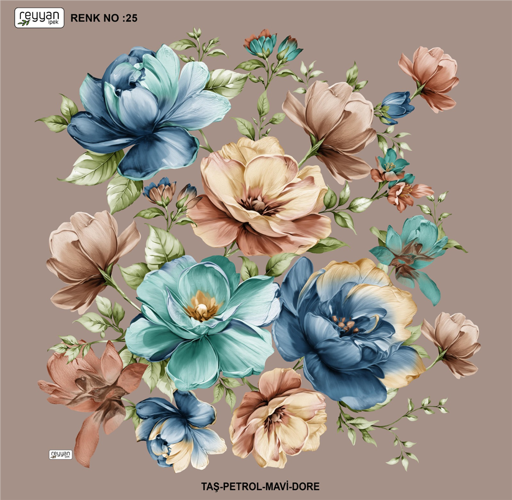 Reyyan İpek Yazma RY365-07