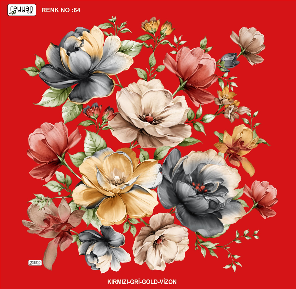 Reyyan İpek Yazma RY365-34