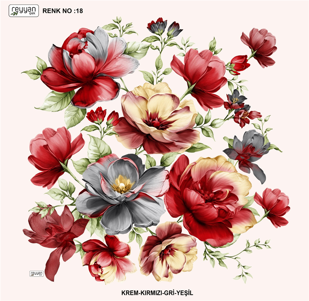 Reyyan İpek Yazma RY365-38