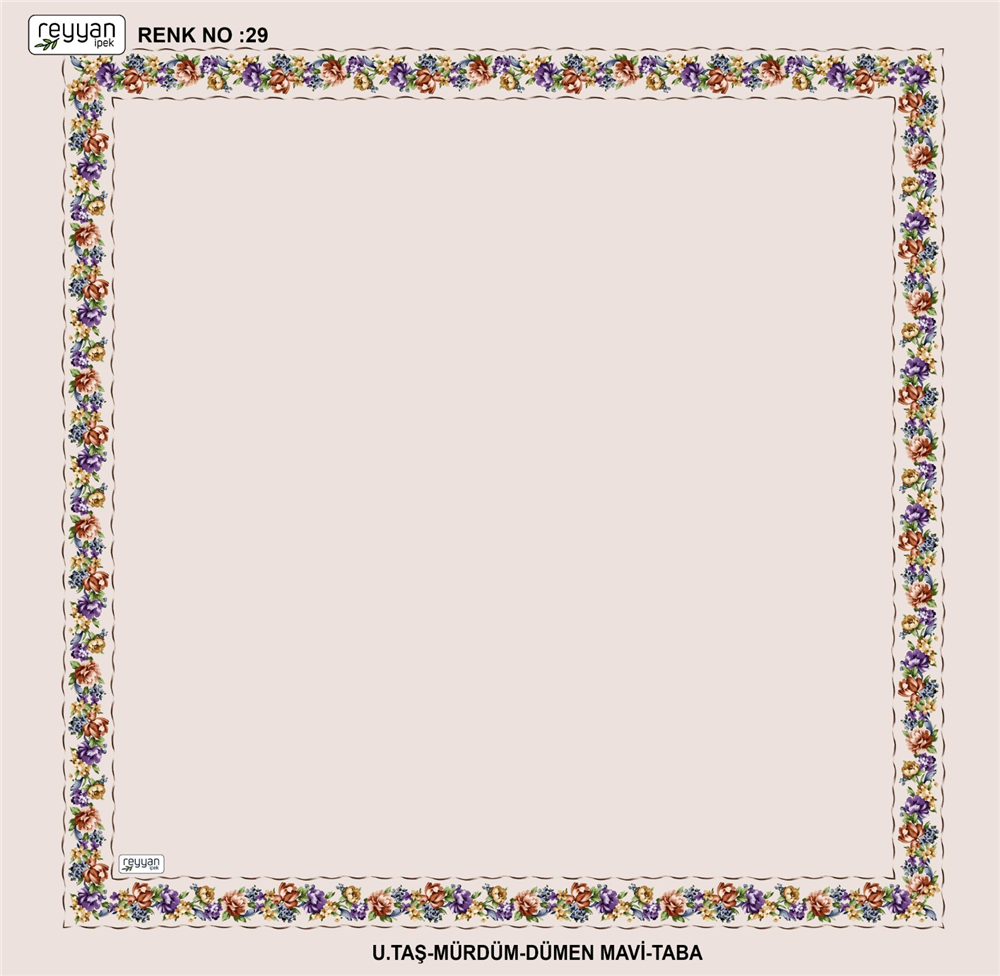 Reyyan İpek Yazma RY366-17