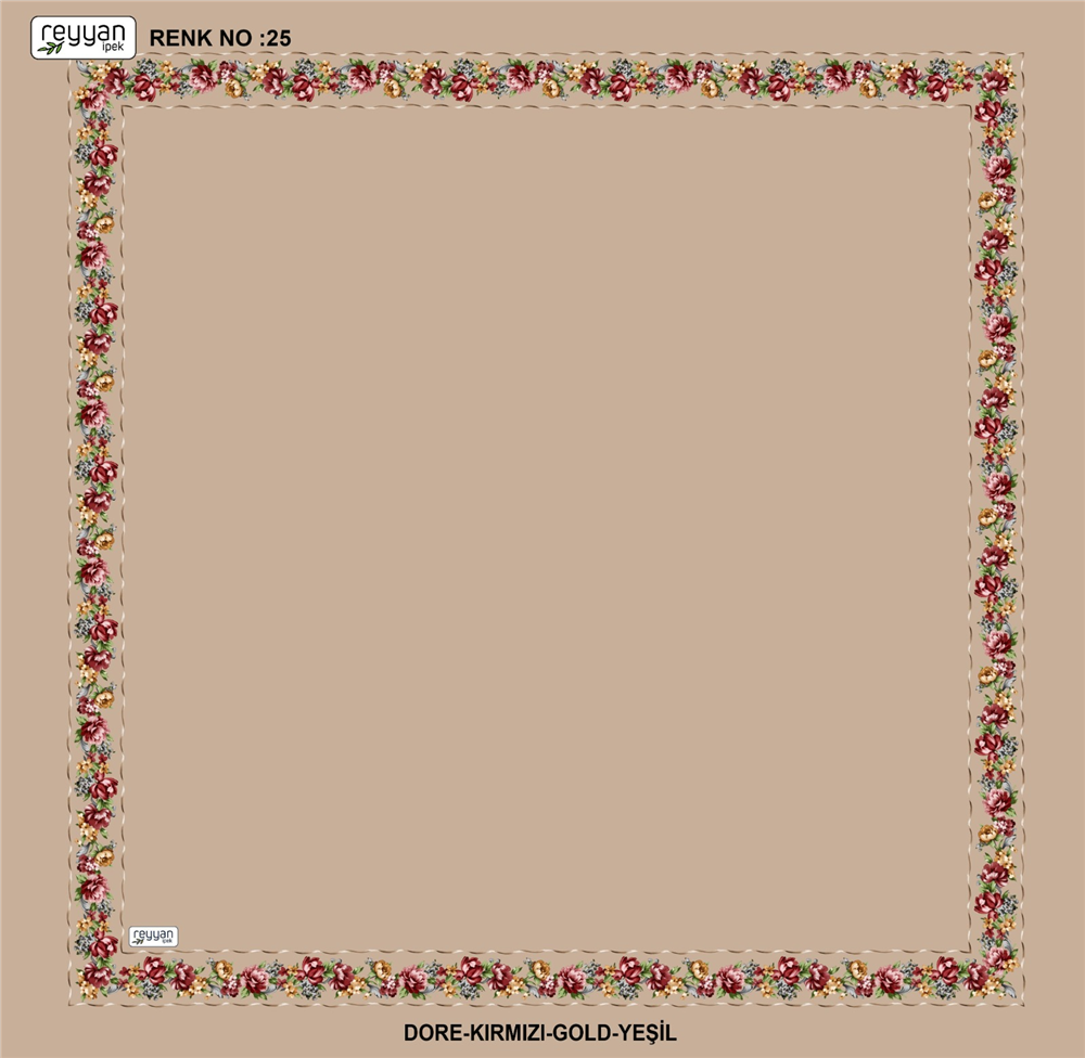 Reyyan İpek Yazma RY366-19