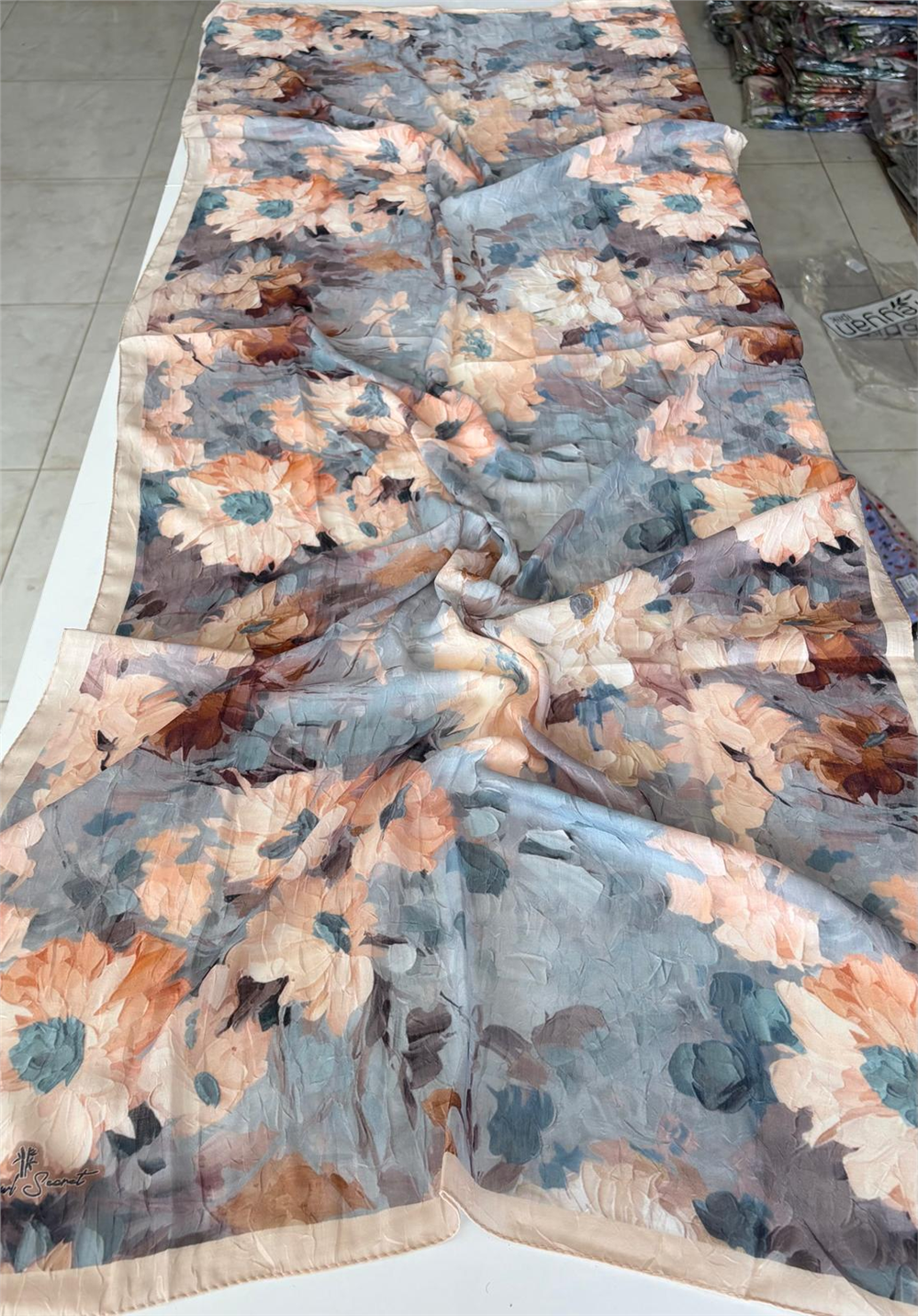 Shawl Secret Bambu Crus Şal