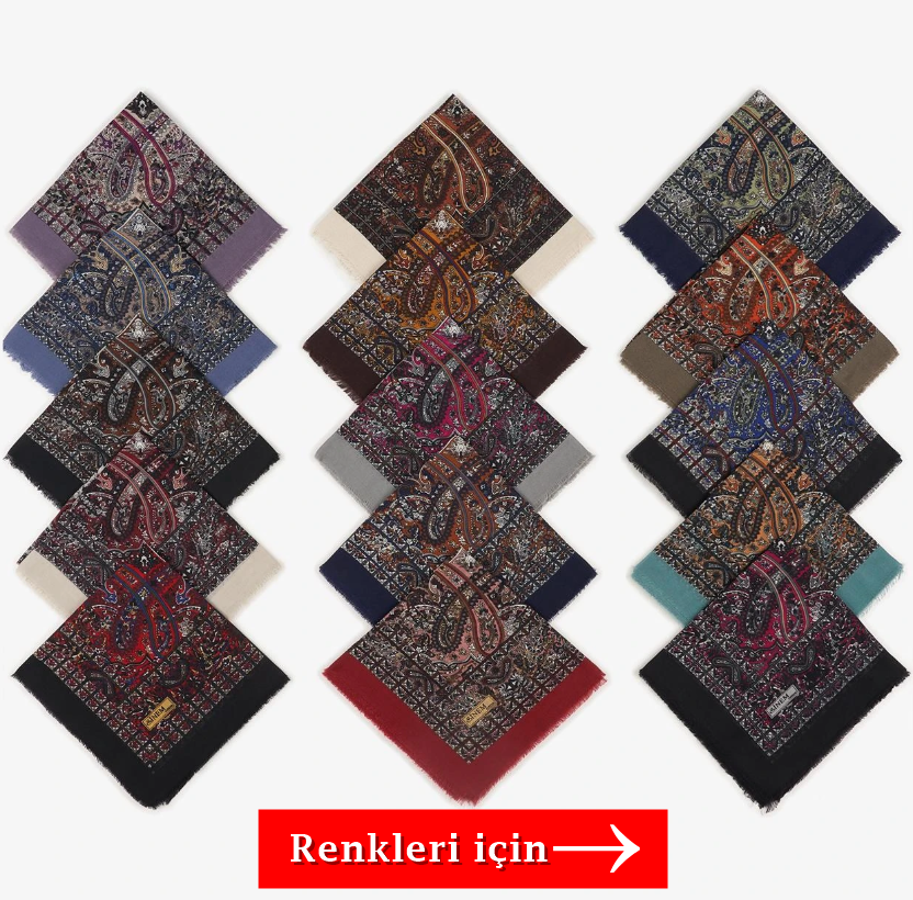 Sinem Karışık Mix 12'li Çekme Koton Eşarp