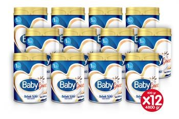 BABY GOAT BEBEK SÜTÜ 1- 400 GR-KLASİK 12'Lİ