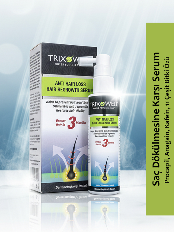 Trixowell Saç Dökülmesine Karşı /Saç Güçlendirici Serum