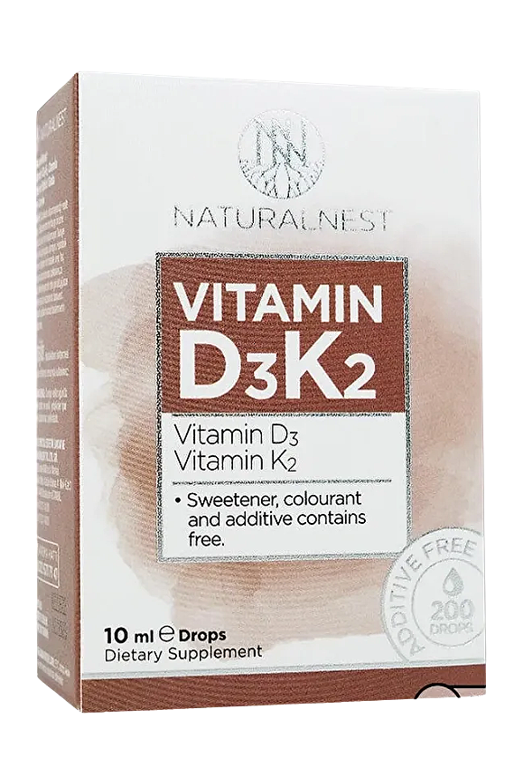 Naturalnest Vitamin D3k2 Damla 10 ml