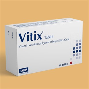 ASSOS PHARMACEUTICALS Vitix Tablet | u-form.com.tr