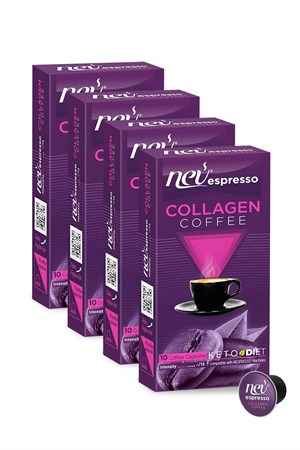 Nev Kahve Collagen Kapsül Kahve 4x10 4 Kutu