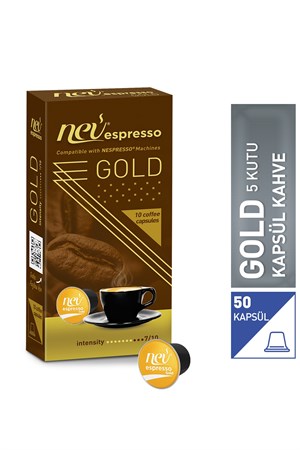 Nev Kahve Gold Kapsül Kahve 5x10 5 Kutu