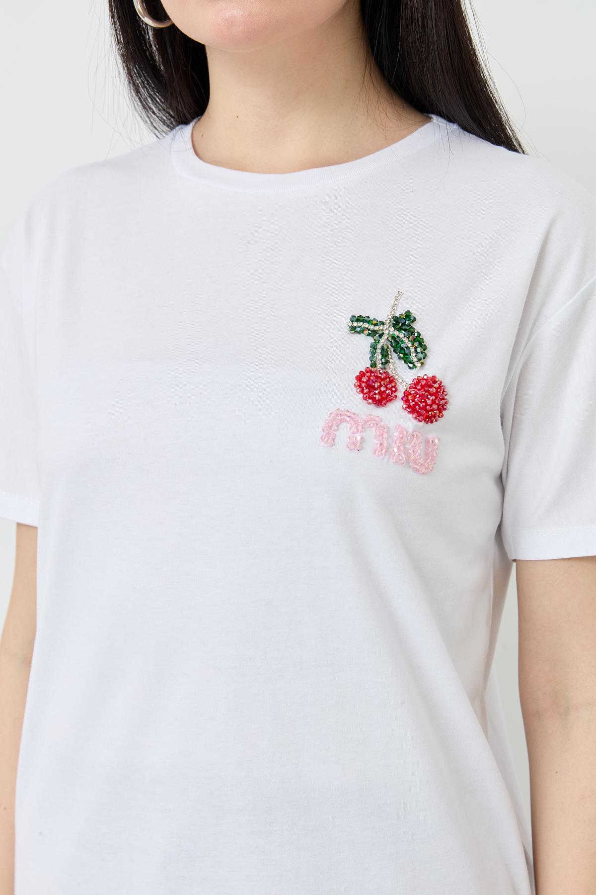 0014 KIRAZLI TSHIRT