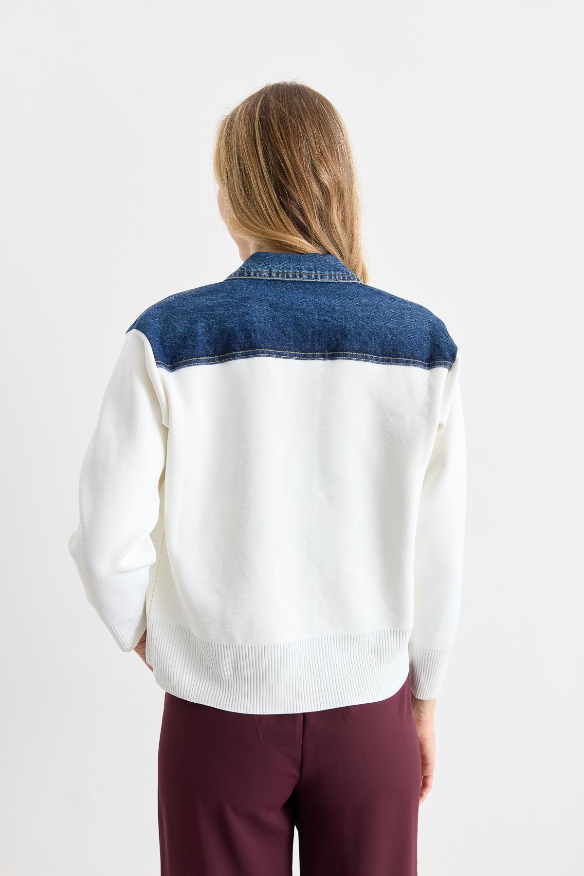 0106 JEAN MIX TRIKO CEKET