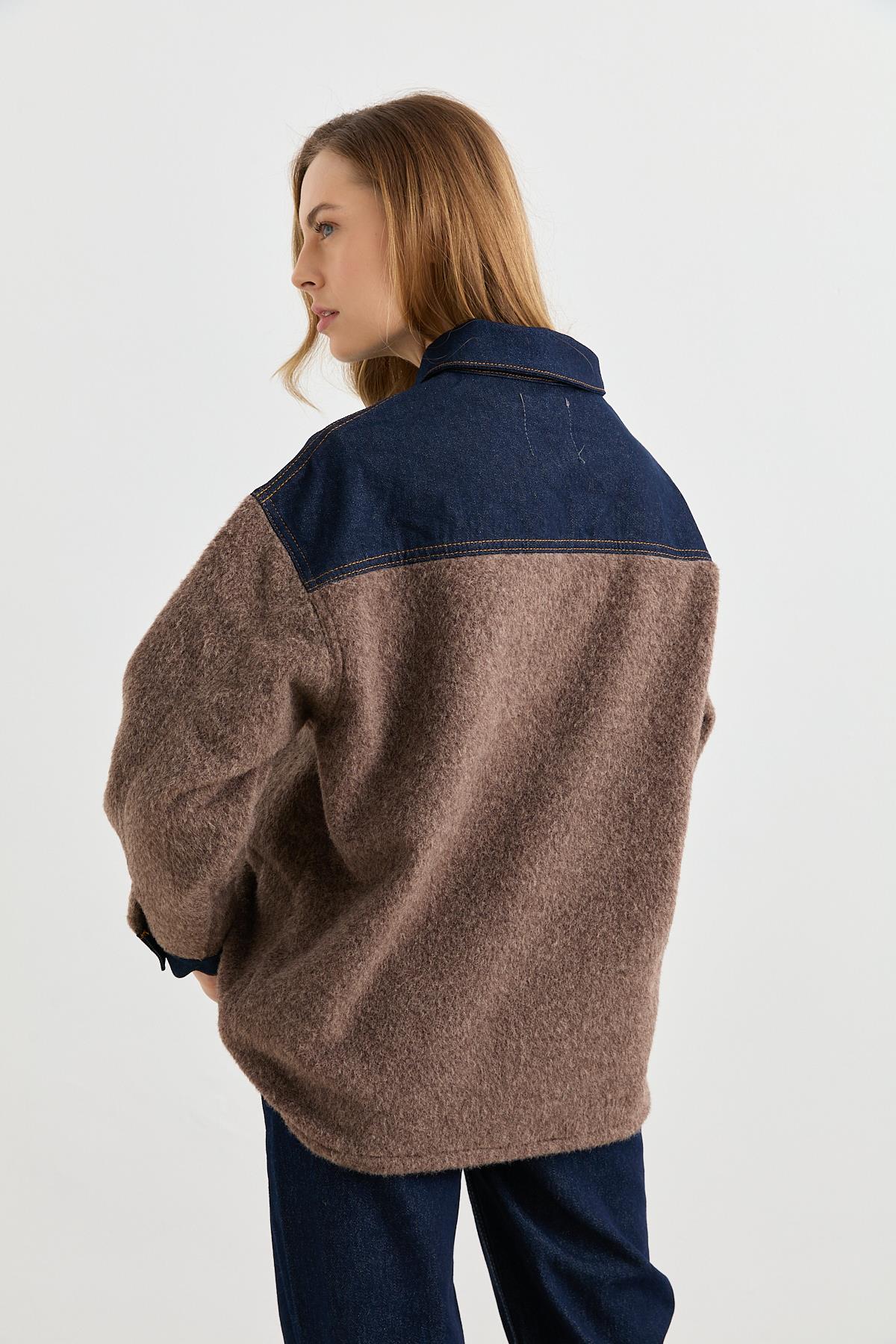 0269 DENIM GARNILI BUKLET CEKET