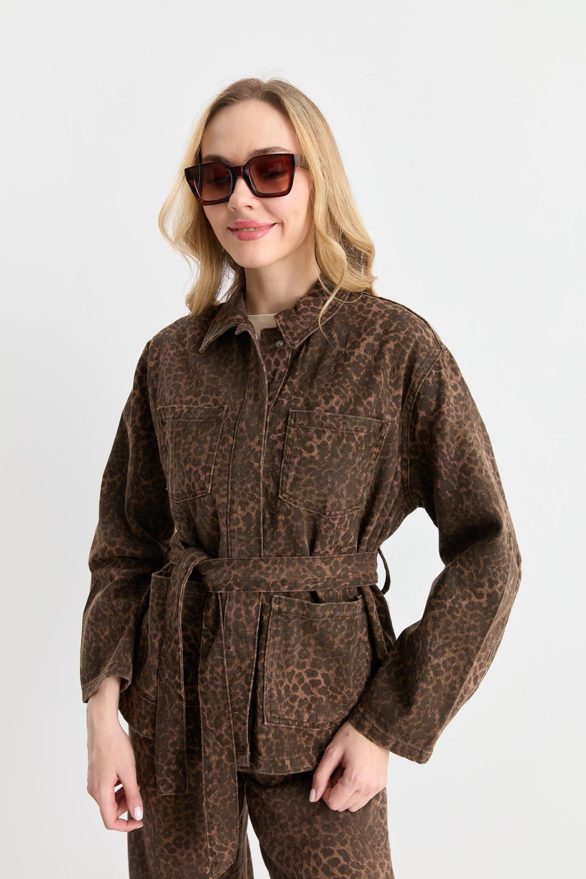 0276 KUSAKLI LEOPAR CEKET