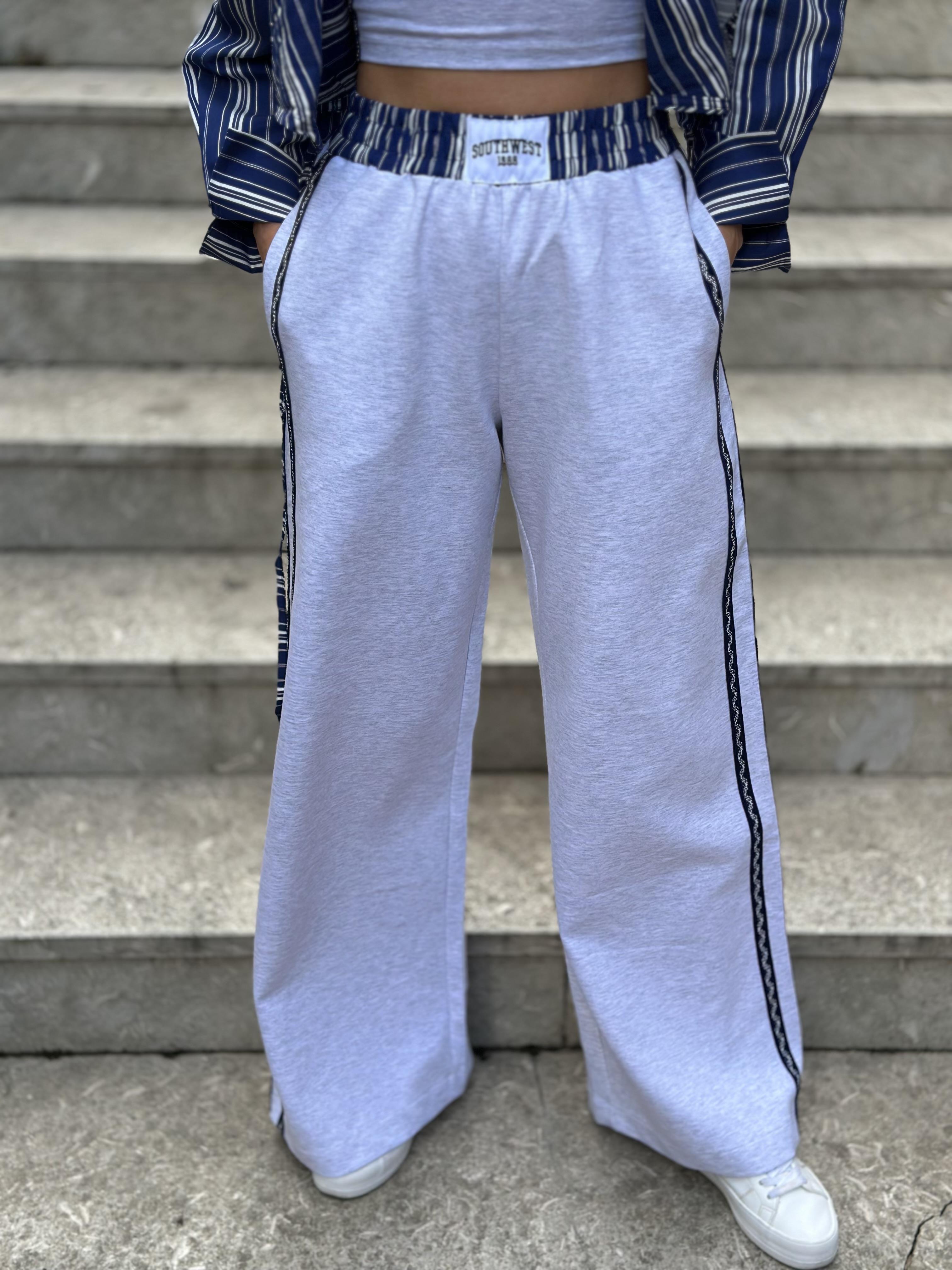 0811 BELI SOUTHWEST YAZILI PANTOLON