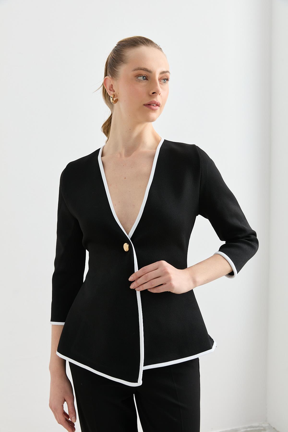 1212 CELIK ORME BLAZER CEKET