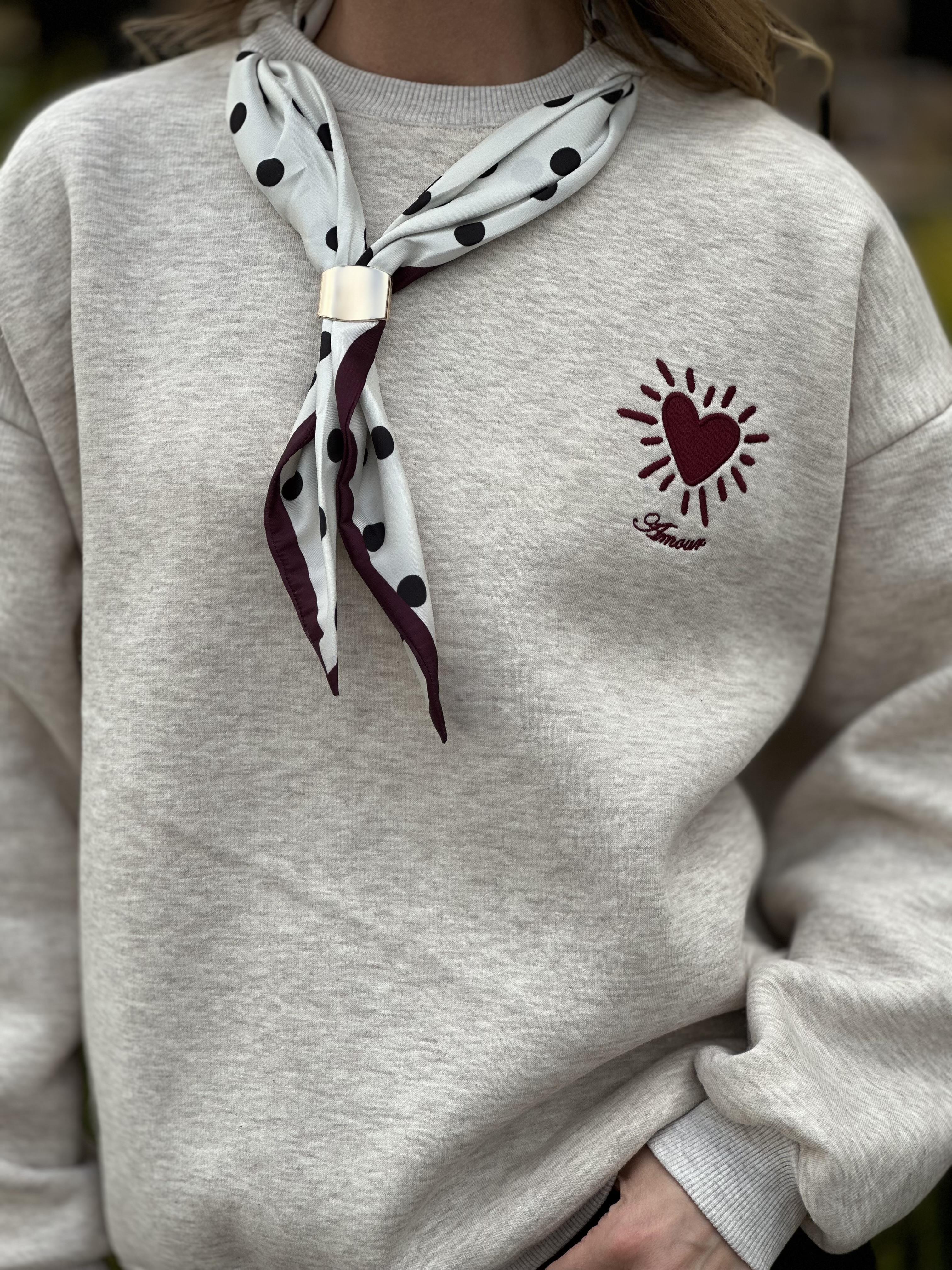 1343 FLARLI AMOUR NAKISLI SWEAT