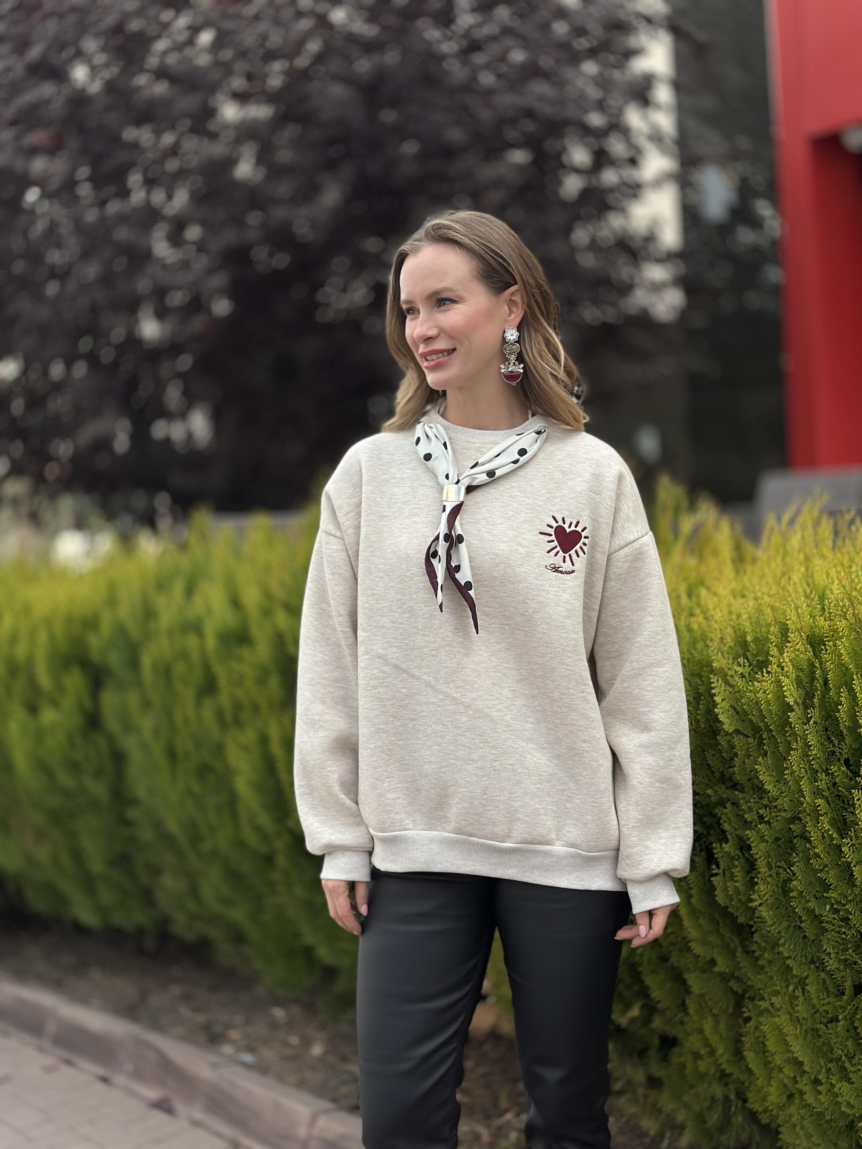 1343 FLARLI AMOUR NAKISLI SWEAT