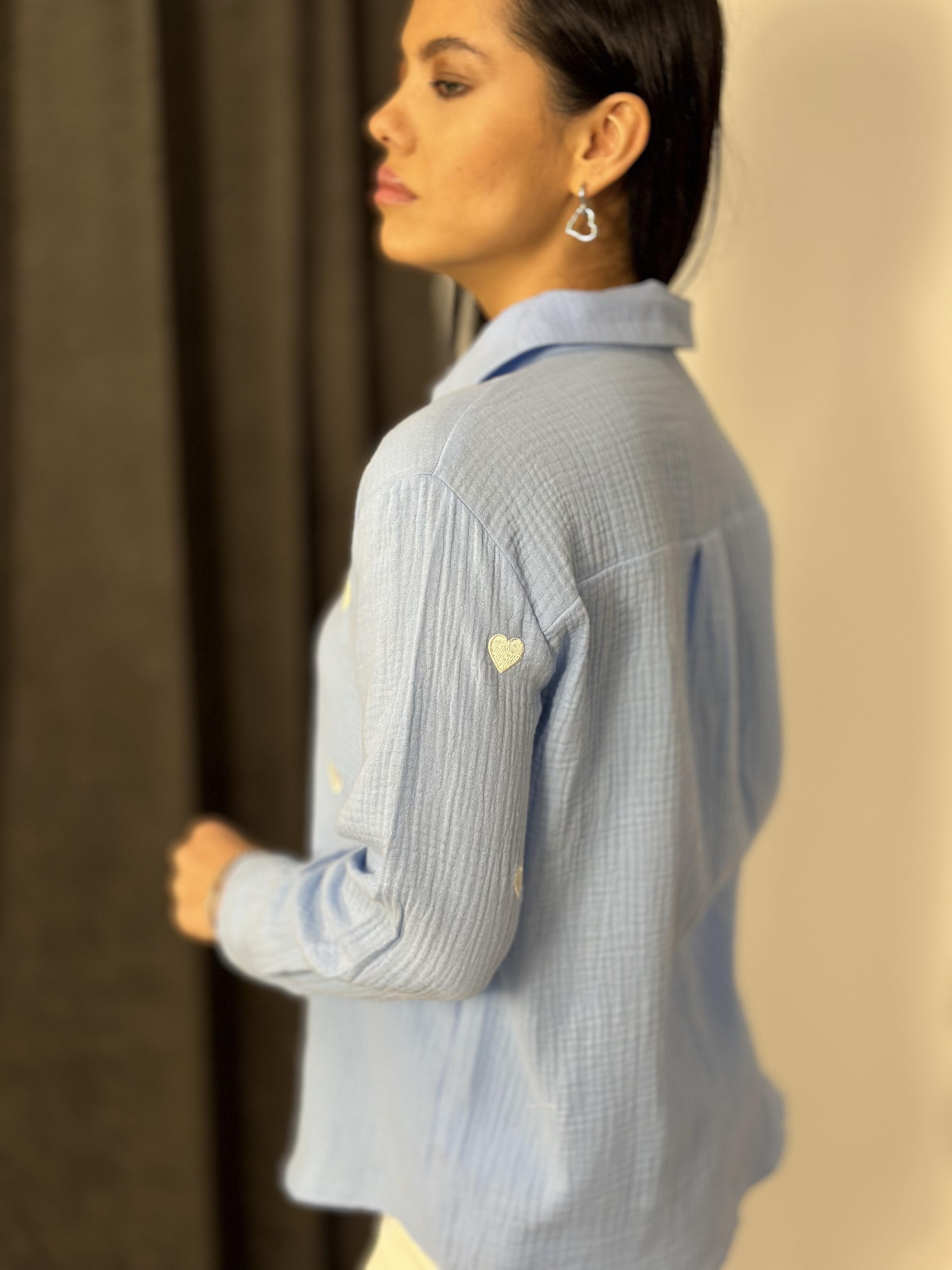 16001 KALP NAKISLI GOMLEK