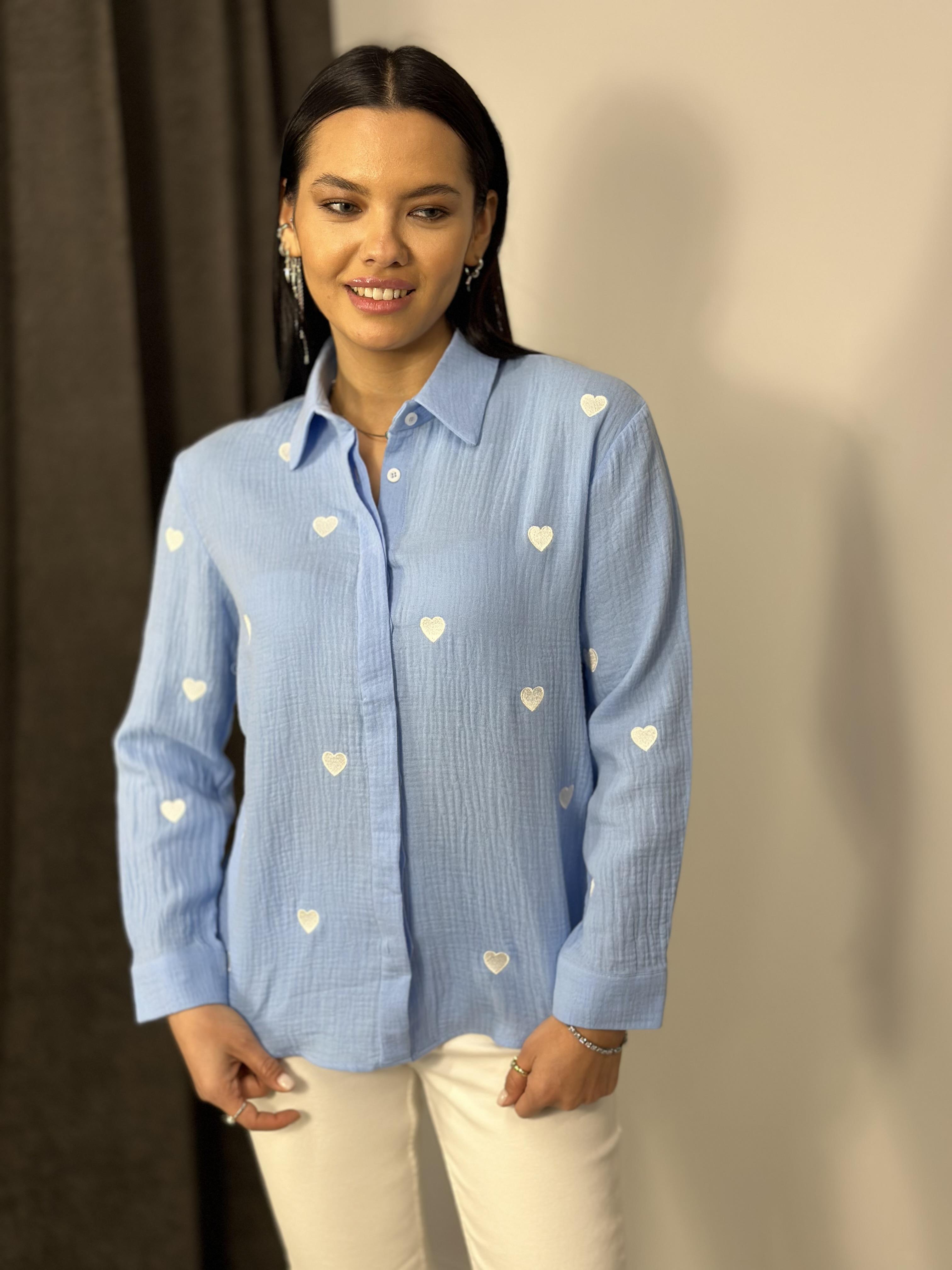 16001 KALP NAKISLI GOMLEK