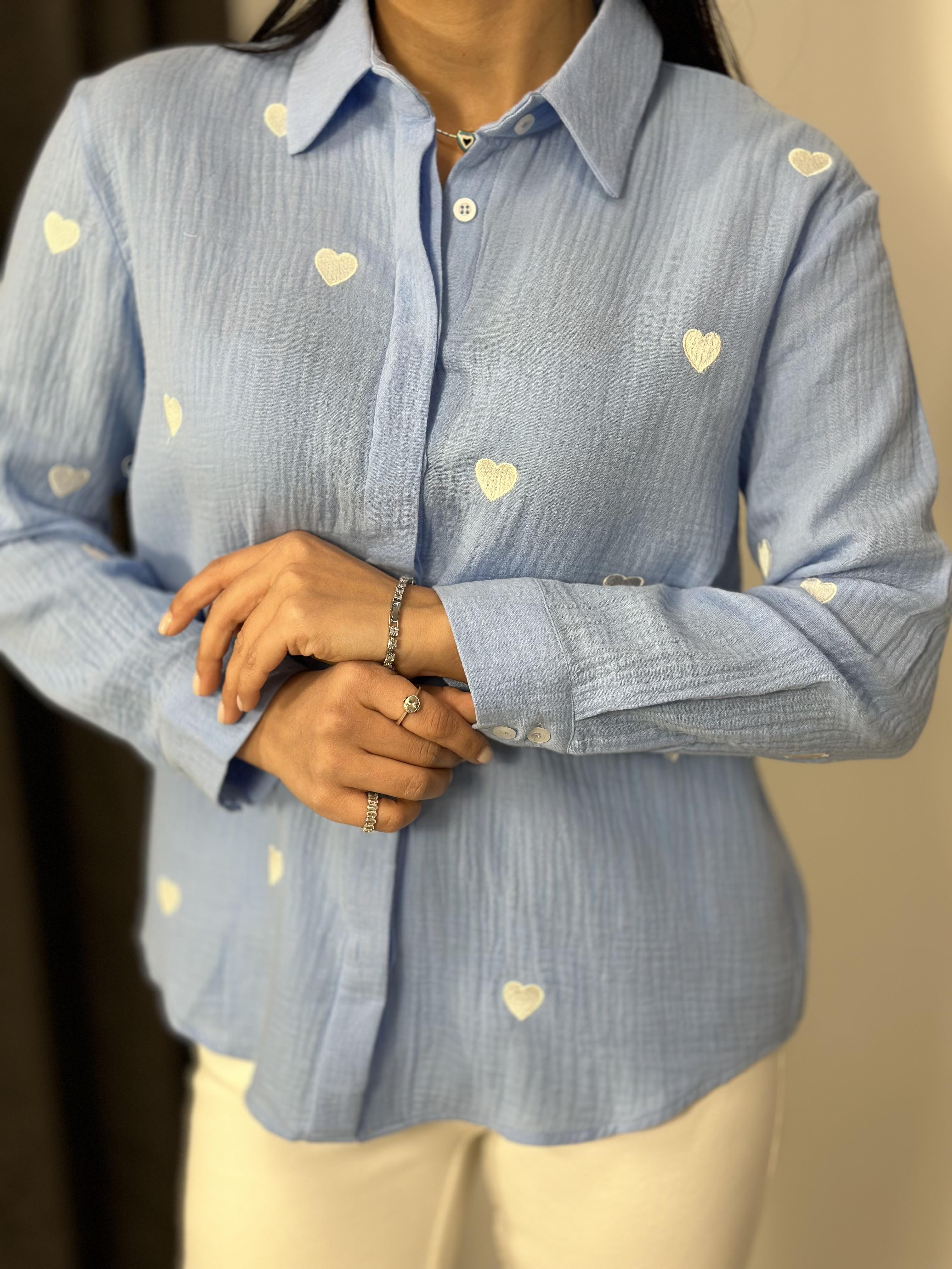 16001 KALP NAKISLI GOMLEK