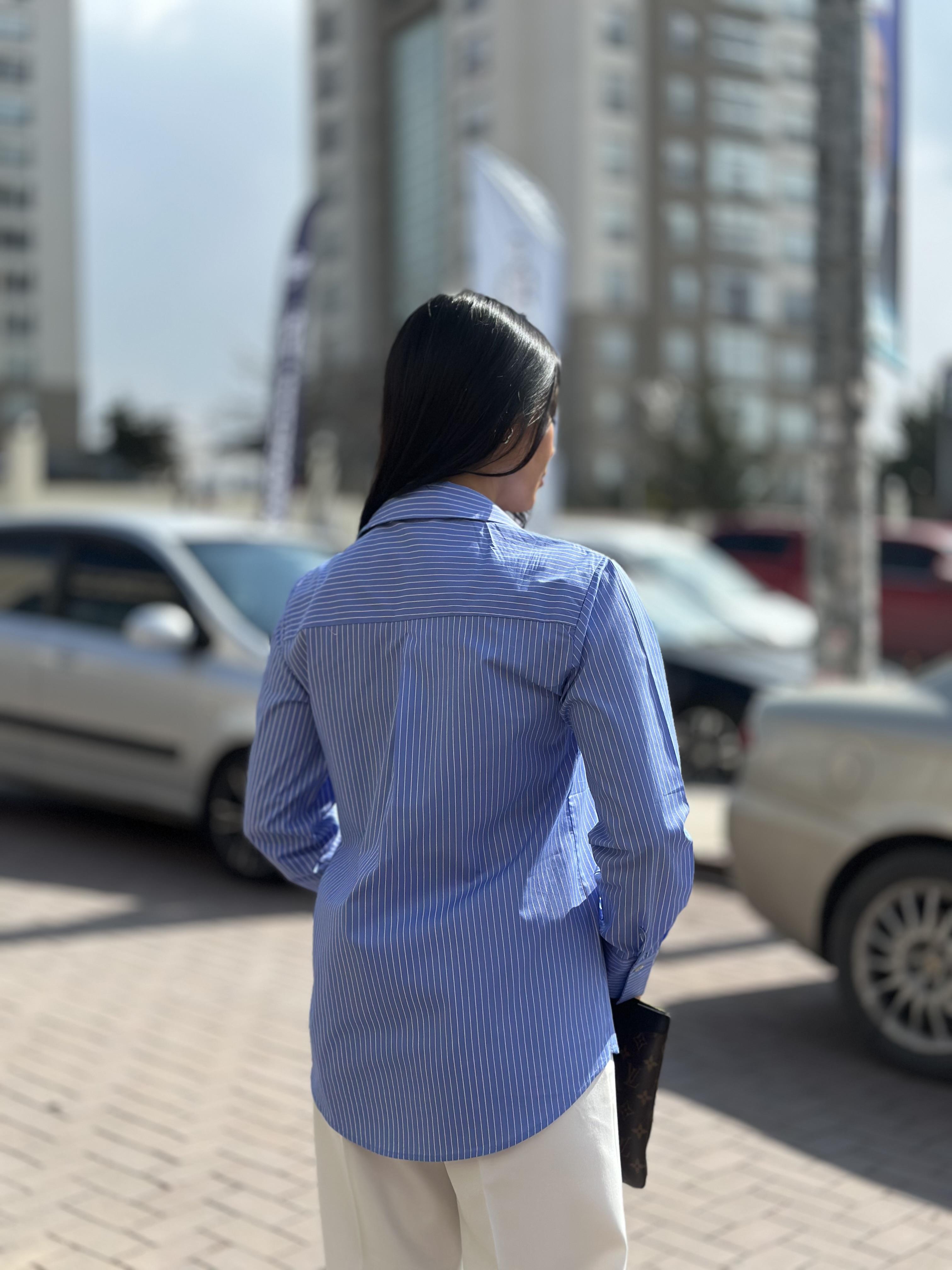 16016 CIZGILI GOMLEK