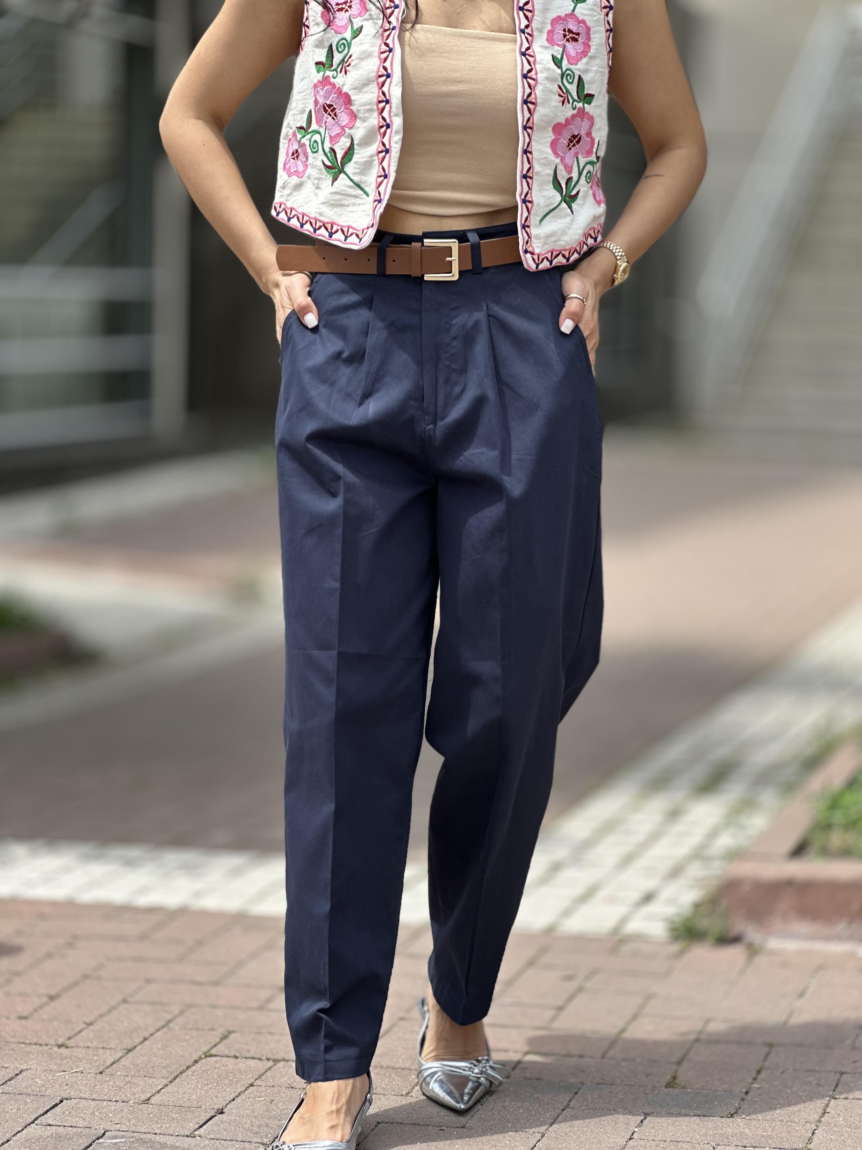 16182 KEMERLI PANTOLON