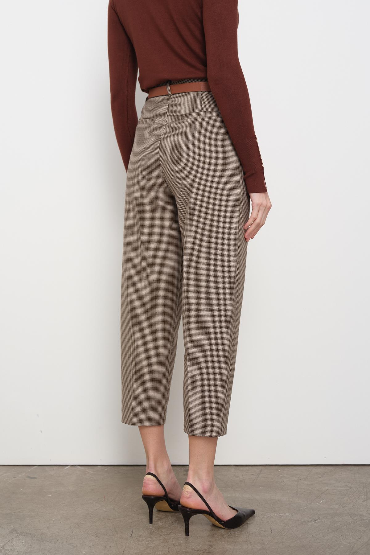 16394 KEMERLI KUMAS PANTOLON