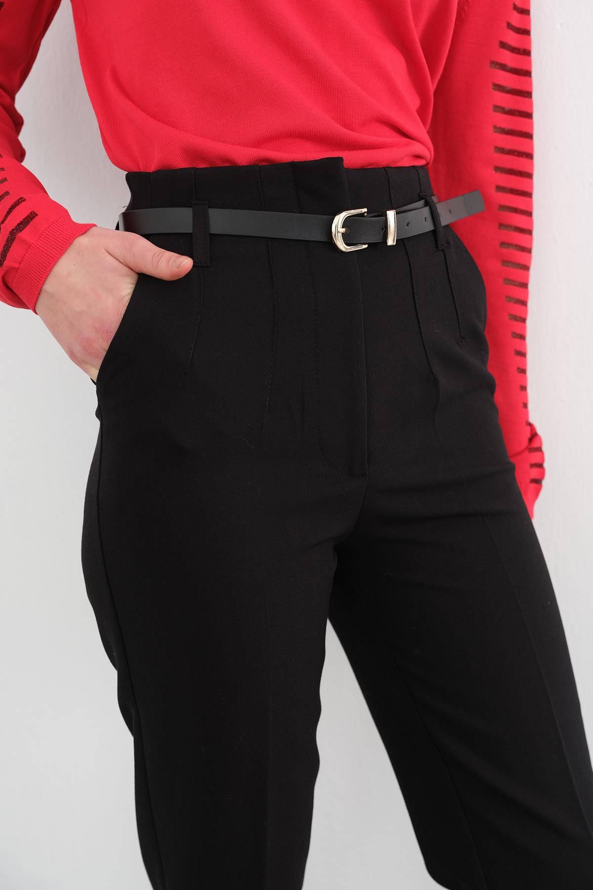 16546 KEMERLI PANTOLON