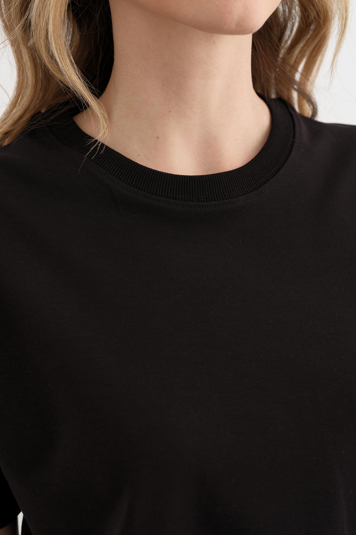 16616 BISIKLET YAKA TSHIRT