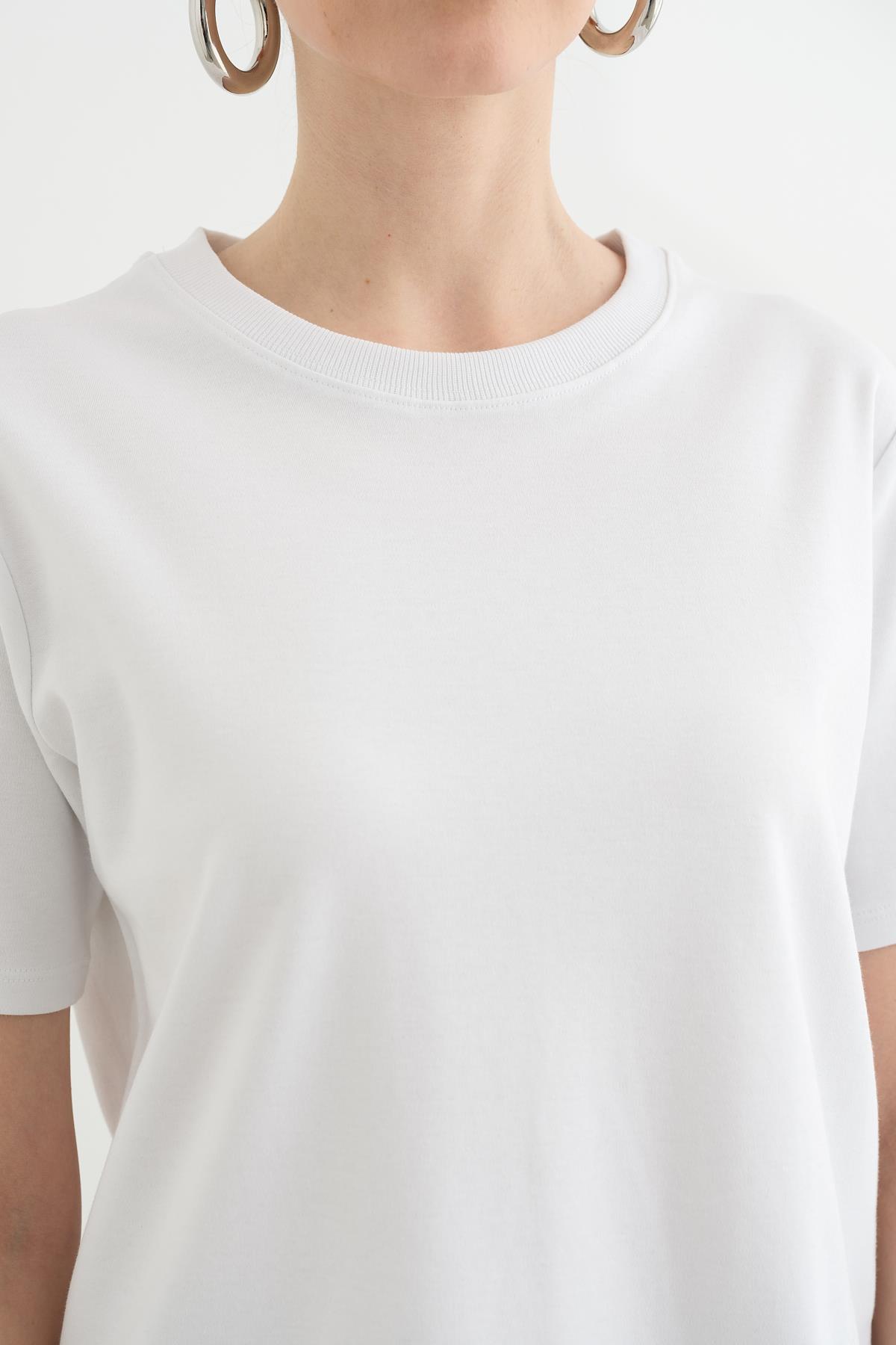 16616 BISIKLET YAKA TSHIRT
