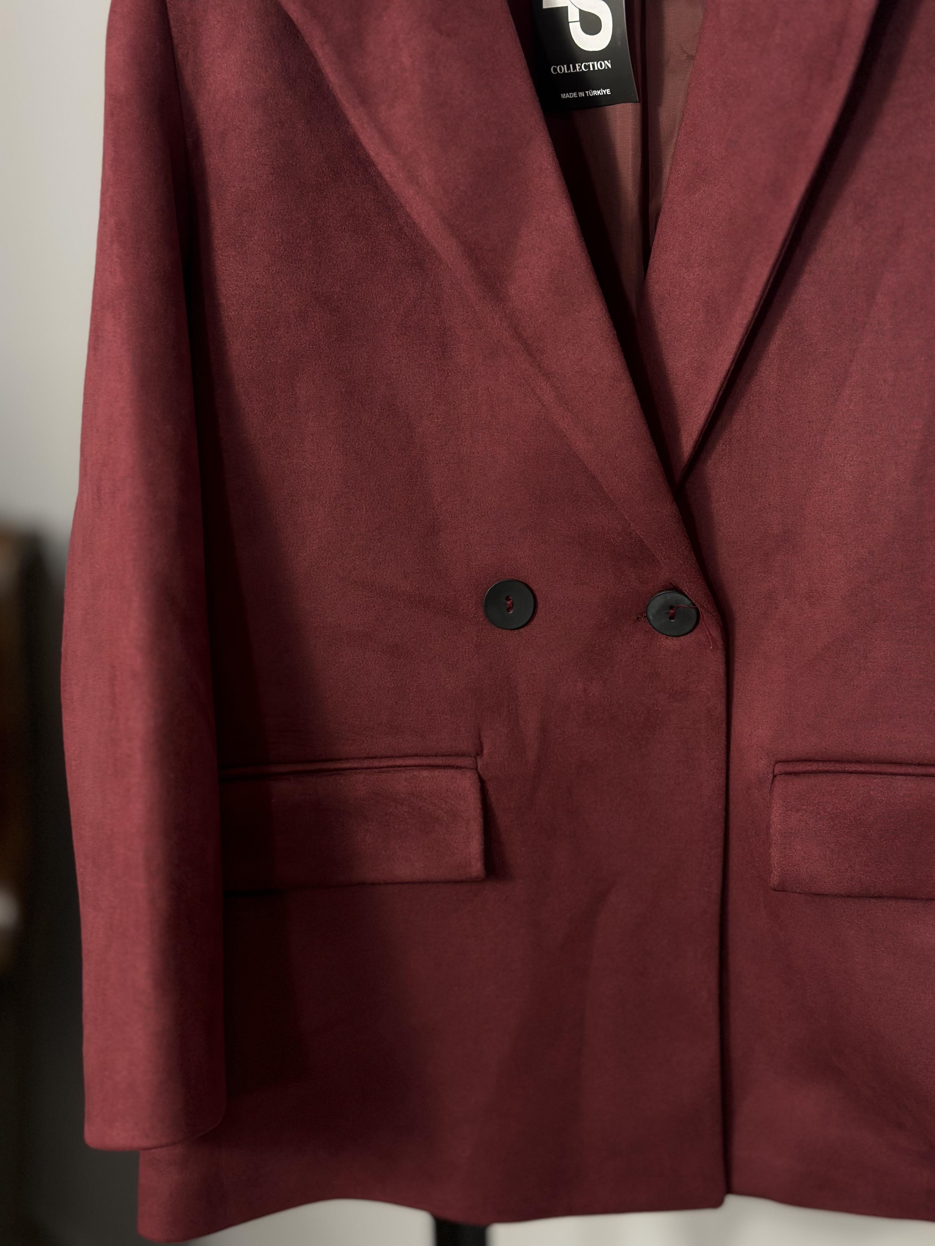 2064 BLAZER SUET CEKET
