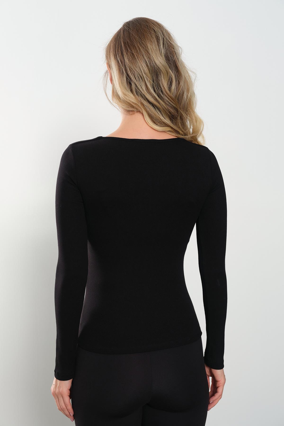 2260 DAMLA YAKA UZUN KOL BODY