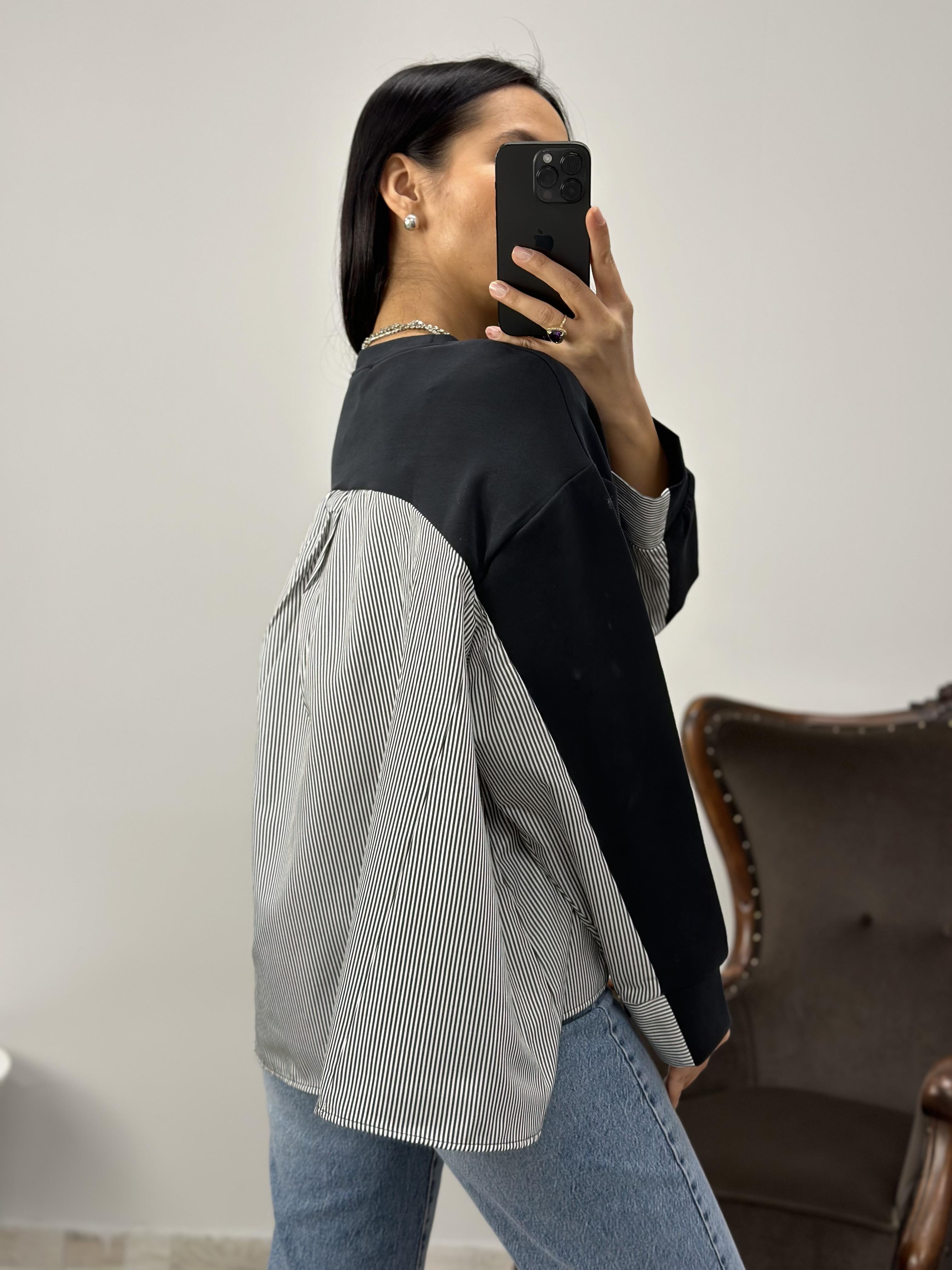 233088 POPLIN GARNILI MODAL SWEAT