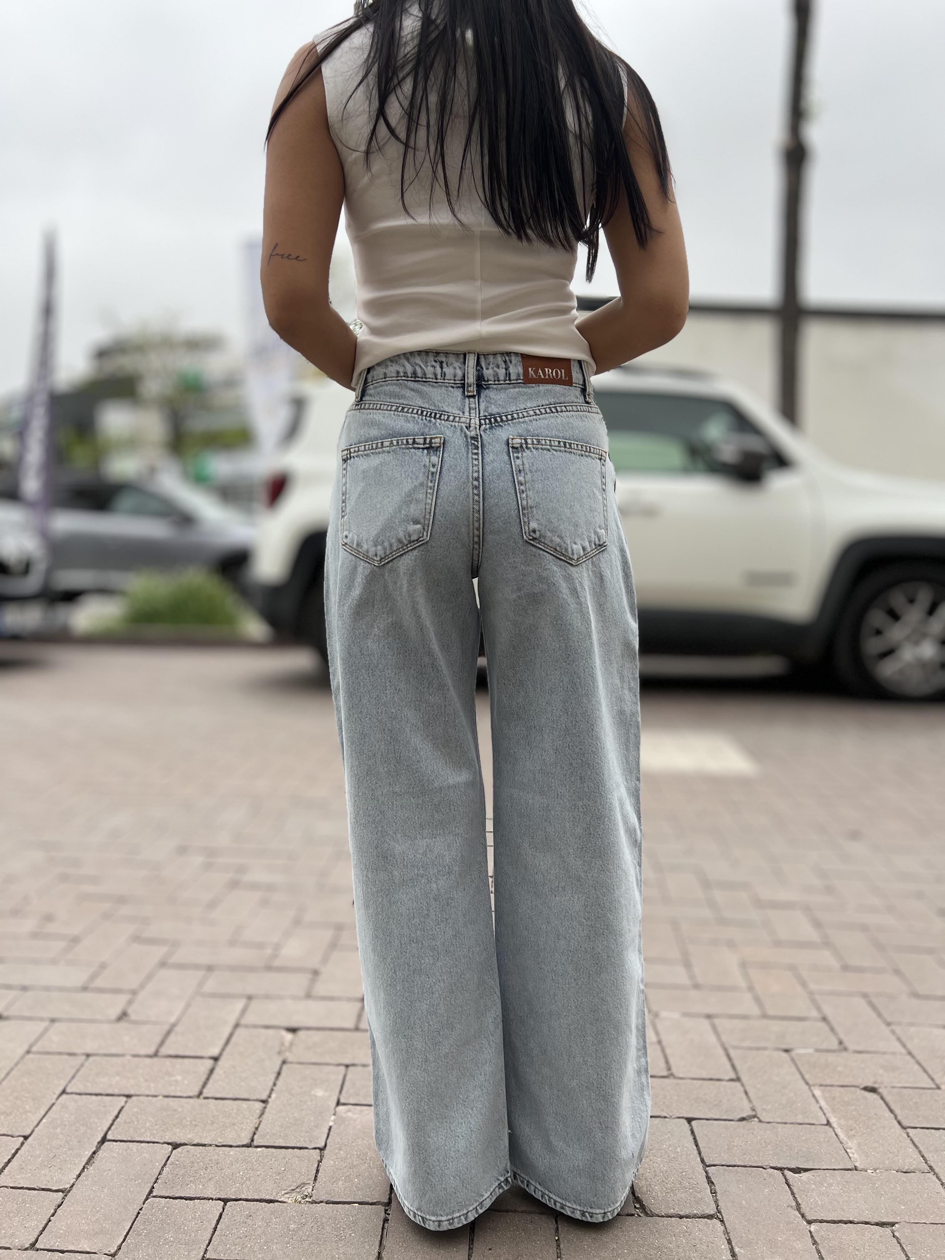 24380 GENIS WIDE LEG PANTOLON