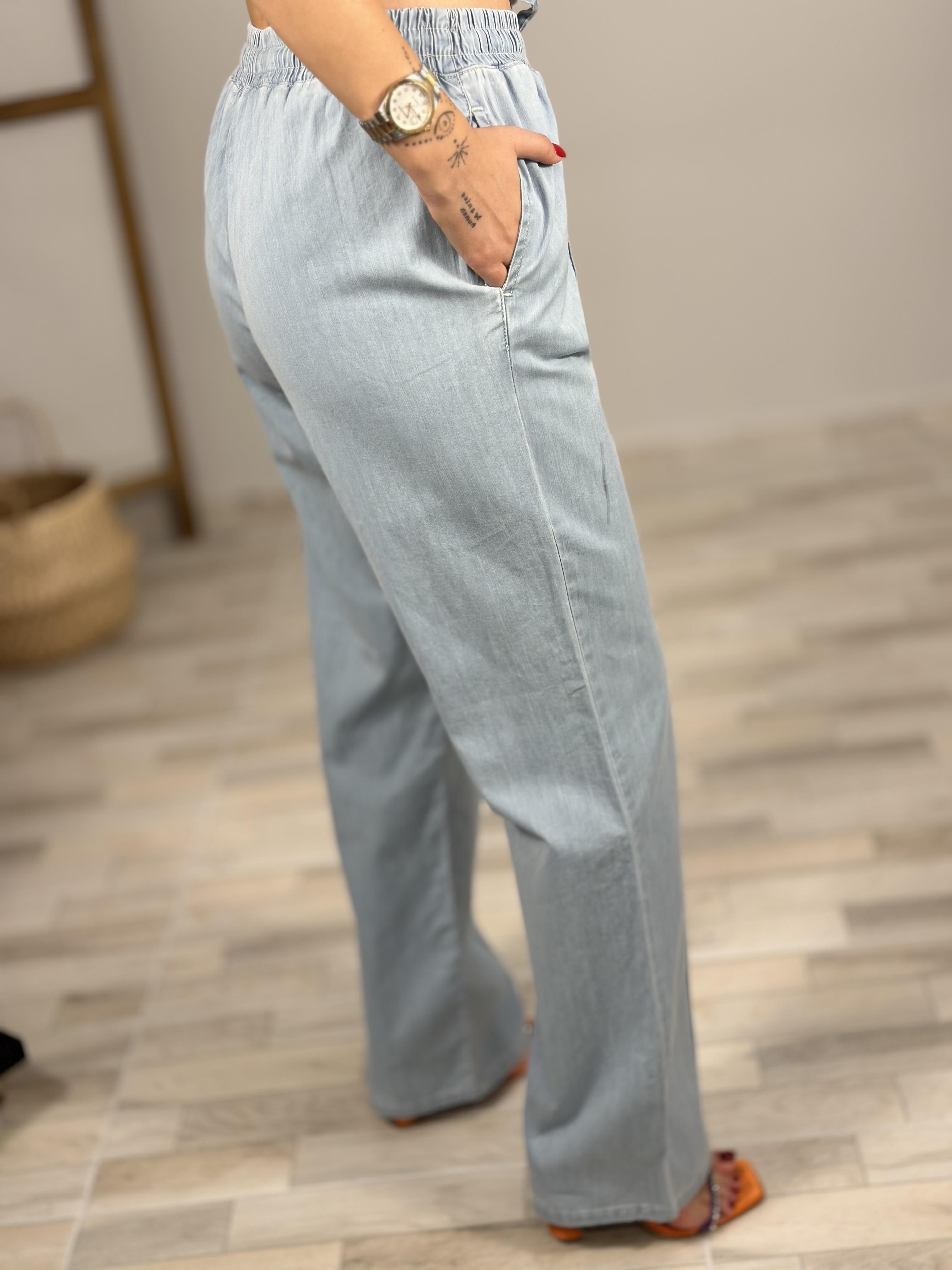 24655 BELI LASTIKLI PANTOLON