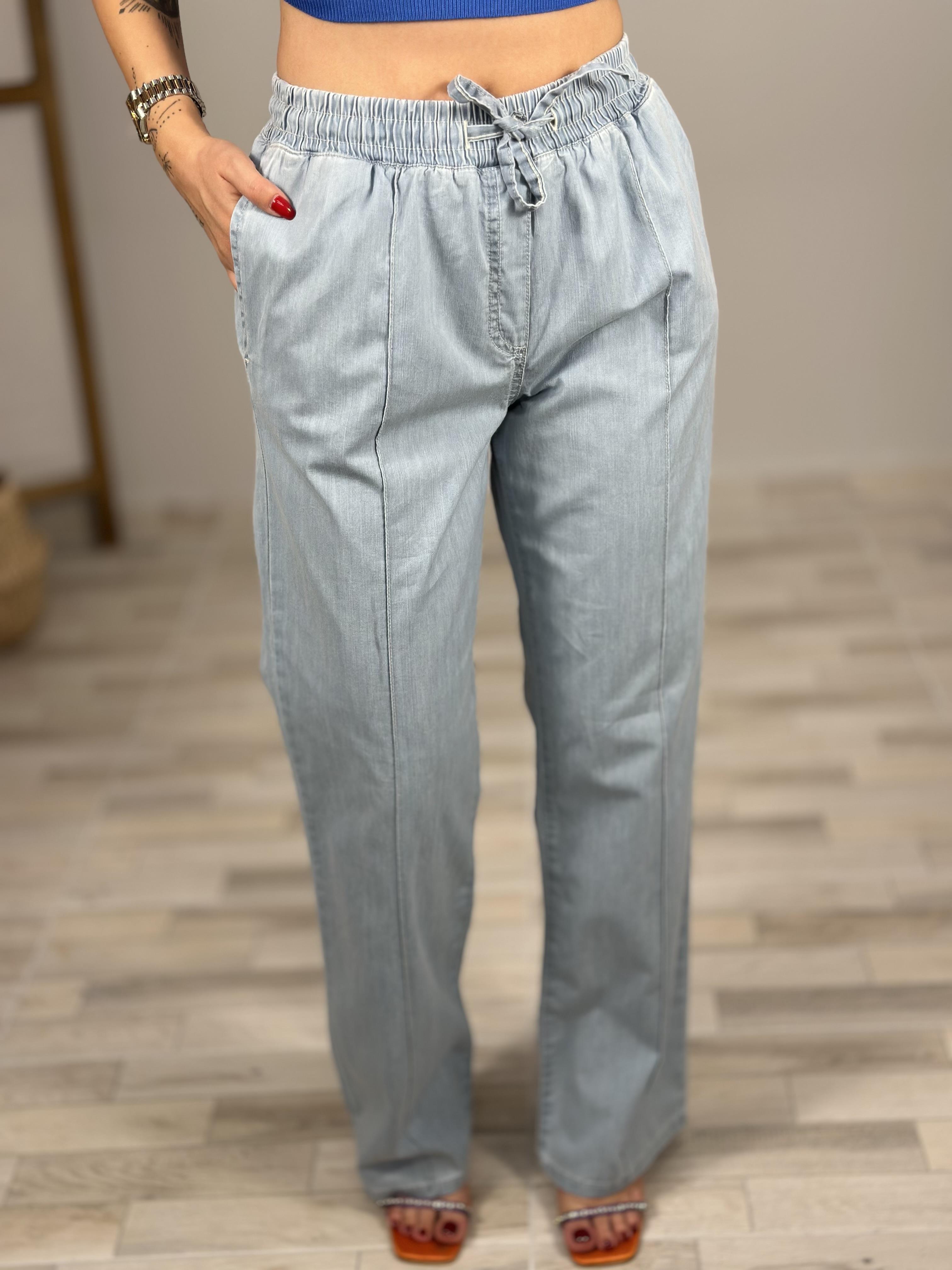 24655 BELI LASTIKLI PANTOLON