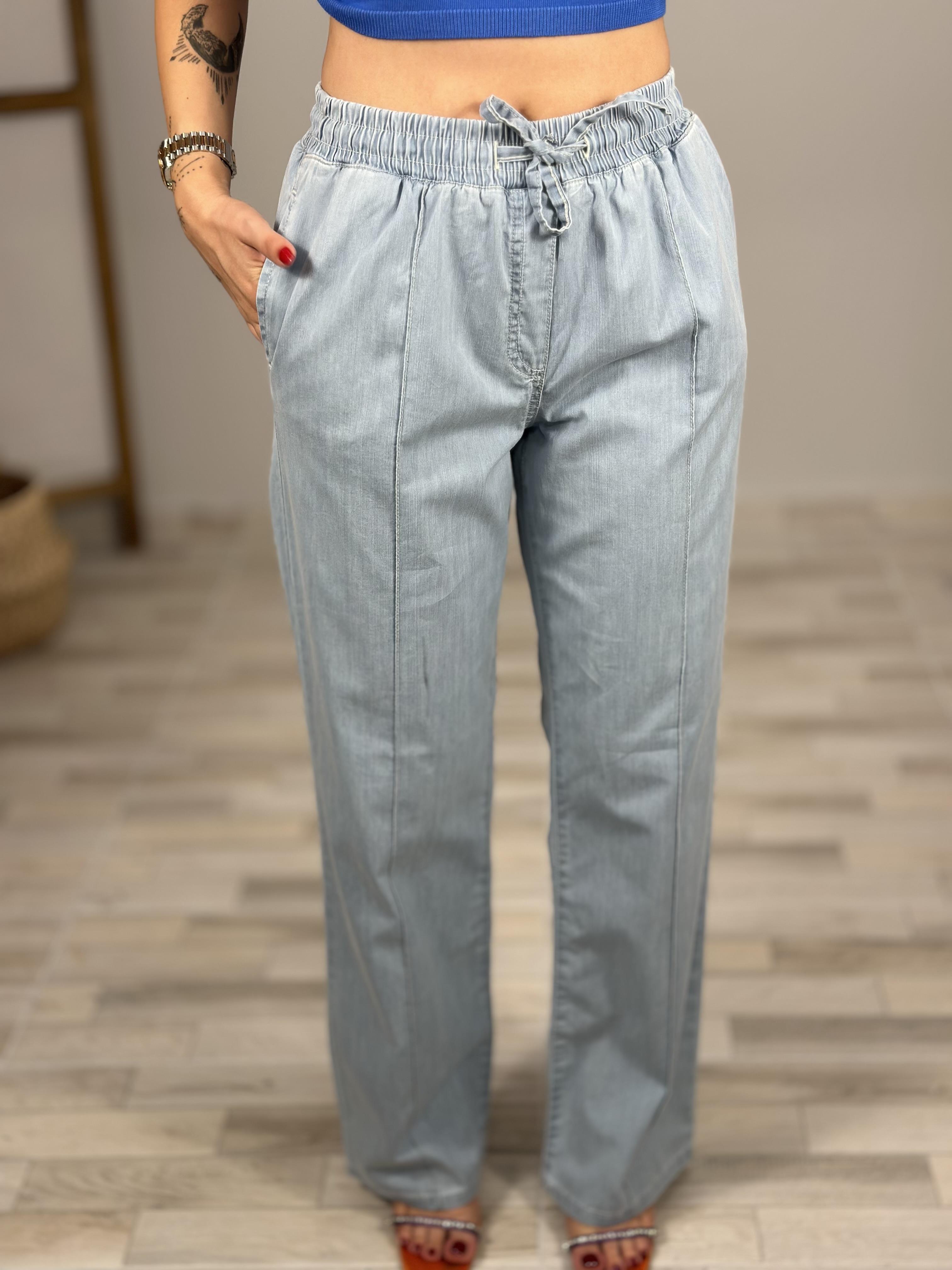 24655 BELI LASTIKLI PANTOLON