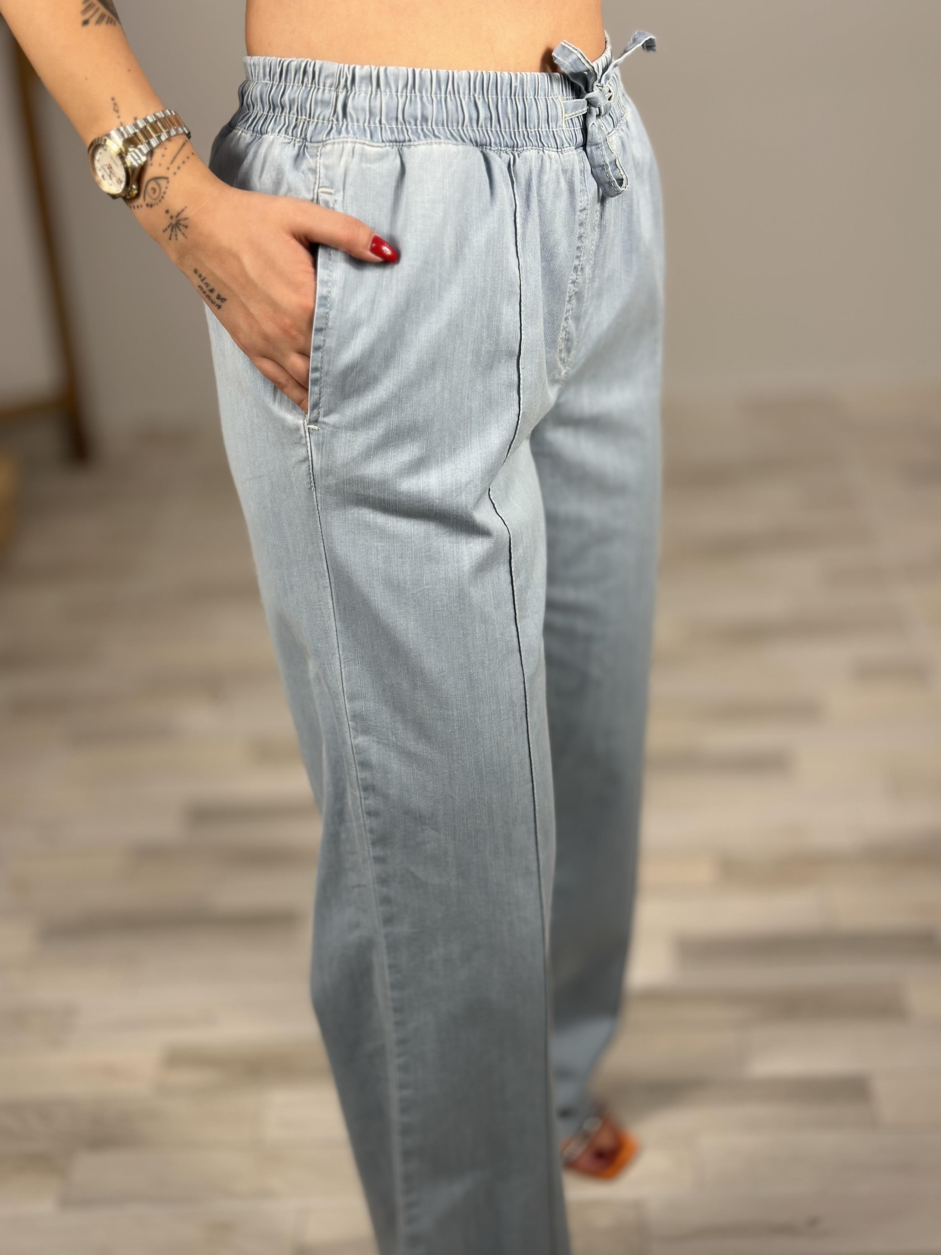 24655 BELI LASTIKLI PANTOLON
