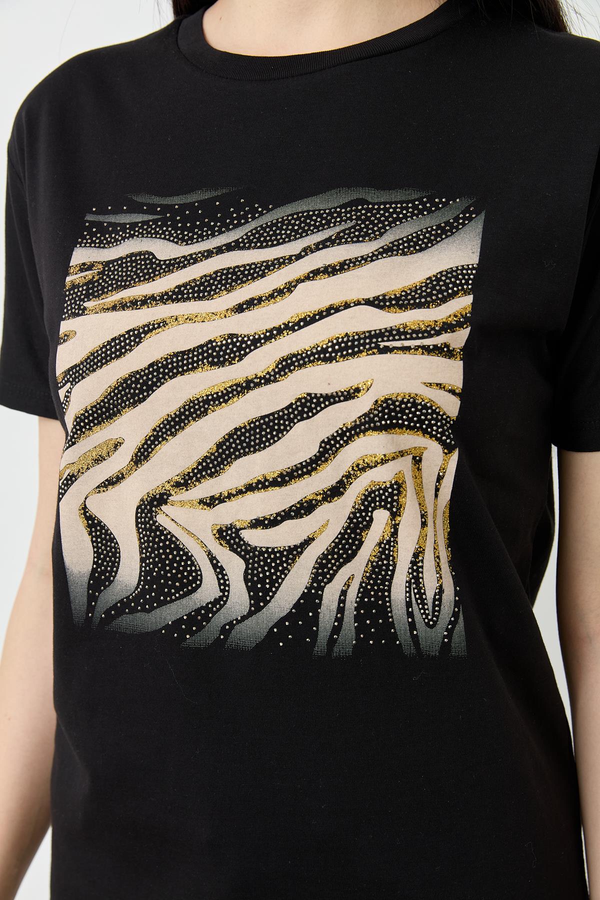 2509 TASLI BASKILI TSHIRT