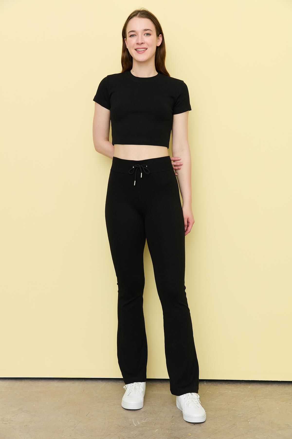 251019 CROP PANTOLON TAKIM